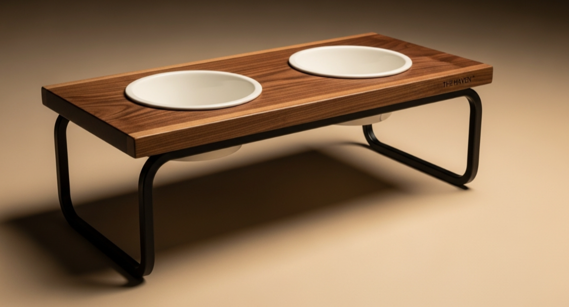 The Haven in Dark Walnut finish